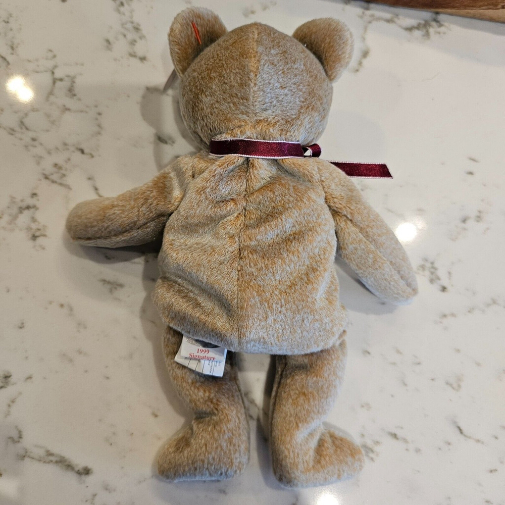 1999 Signature The Bear TY beanie baby Vintage - Picture 6 of 9